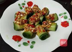 酸辣黄瓜卷的做法图解5