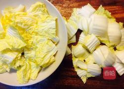 醋溜白菜的做法图解3