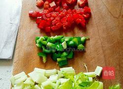 炒芹菜丁的做法图解2