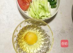 番茄鸡蛋豆面条的做法图解3