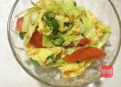 番茄鸡蛋豆面条的做法图解4