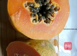 木瓜撞奶的做法图解1