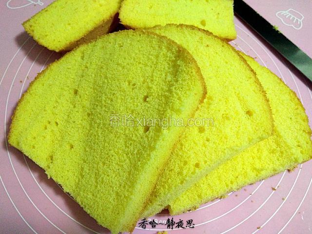 再切分成三块备用