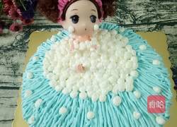 芭比娃娃蛋糕的做法图解10