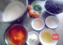 南瓜蜜豆面包的做法图解1