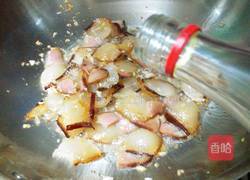 荷兰豆炒腊肉的做法图解8