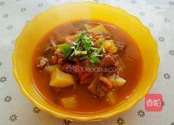 西红柿牛腩炖土豆的做法图解17