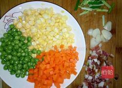 翡翠三丁的做法图解1