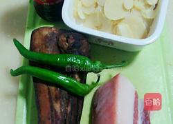 春笋炒腊肉的做法图解4