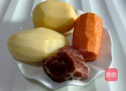 土豆片炒牛肉的做法图解1