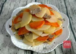 土豆片炒牛肉的做法图解8