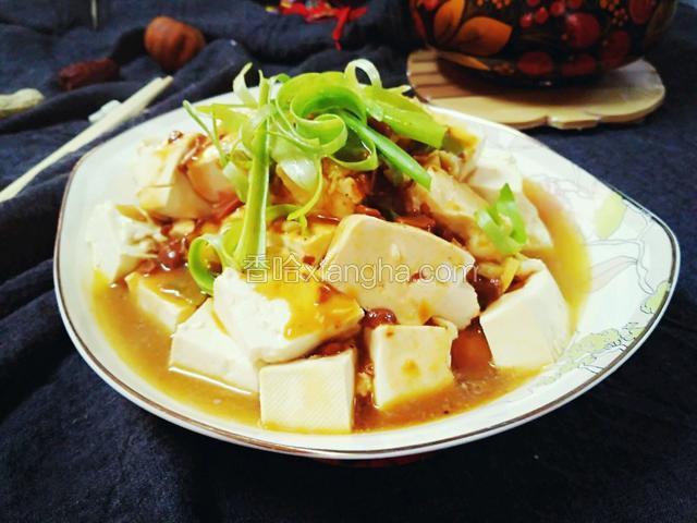 酱汁泼豆腐