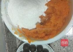 红薯糯米豆沙包的做法图解3