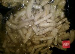 蒜苔炒豆腐丝的做法图解4