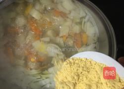 田园时蔬一锅煮的做法图解3