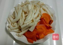 海鲜菇炒羊肉的做法图解2