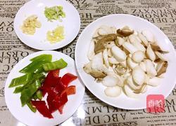 杏鲍菇炒肉片的做法图解2