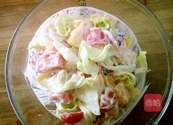 蔬果沙拉的做法图解4