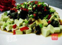 皮蛋拌豆腐的做法图解8