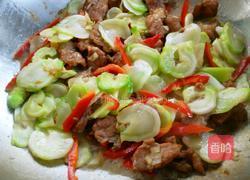 肉片炒儿菜的做法图解12