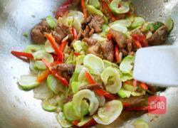 肉片炒儿菜的做法图解13