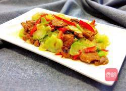 肉片炒儿菜的做法图解16