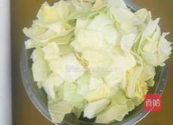 糖醋白菜的做法图解2
