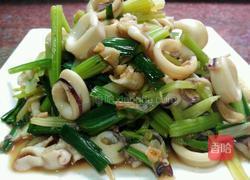 炒鲜魷的做法图解11