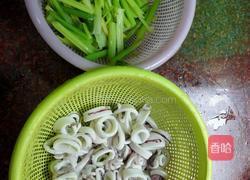 炒鲜魷的做法图解3