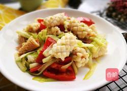 「Cathy边吃边营养」鱿鱼清炒蒜黄的做法图解15