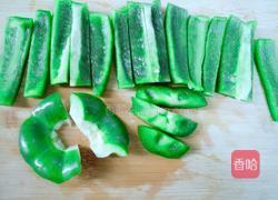 春意盎然 双椒炒杏鲍菇的做法图解6