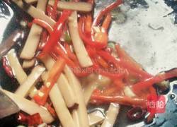 茼蒿杆炒香干的做法图解7