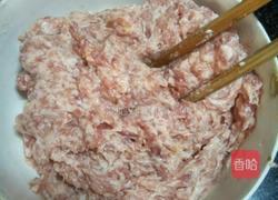 冬寒菜肉丸汤的做法图解2