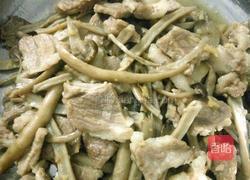 鲜茶树菇炒肉的做法图解8