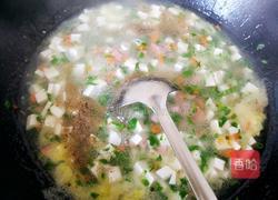 青菜豆腐羹的做法图解10