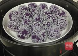 糯米紫薯球的做法图解5
