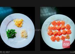 猪血圆子沾胡萝卜的做法图解2