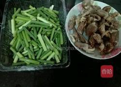 蒜苔炒鸡心的做法图解5