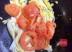 西红柿炒娃娃菜的做法图解8