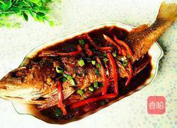 红烧大黄鱼的做法图解9