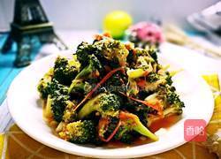 「Cathy邊吃邊營養(yǎng)」西藍(lán)花炒番茄的做法圖解9