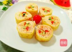 黄金鸡蛋卷的做法图解17