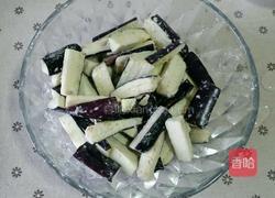 肉沫茄条的做法图解2