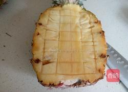 菠萝鸡肉炒饭的做法图解3