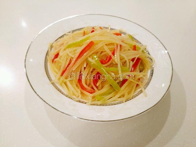 双椒土豆丝