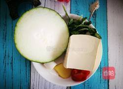 「Cathy边吃边营养」冬瓜豆腐清汤的做法图解1