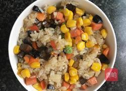 五彩缤纷炒饭的做法图解5