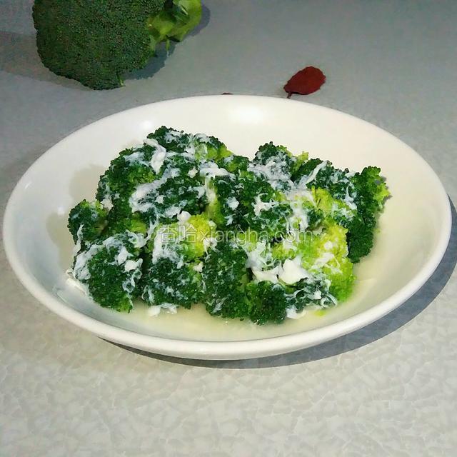 飘雪西兰花