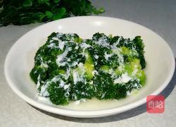 飘雪西兰花的做法图解9