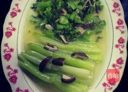 香菇苔芯菜的做法图解8